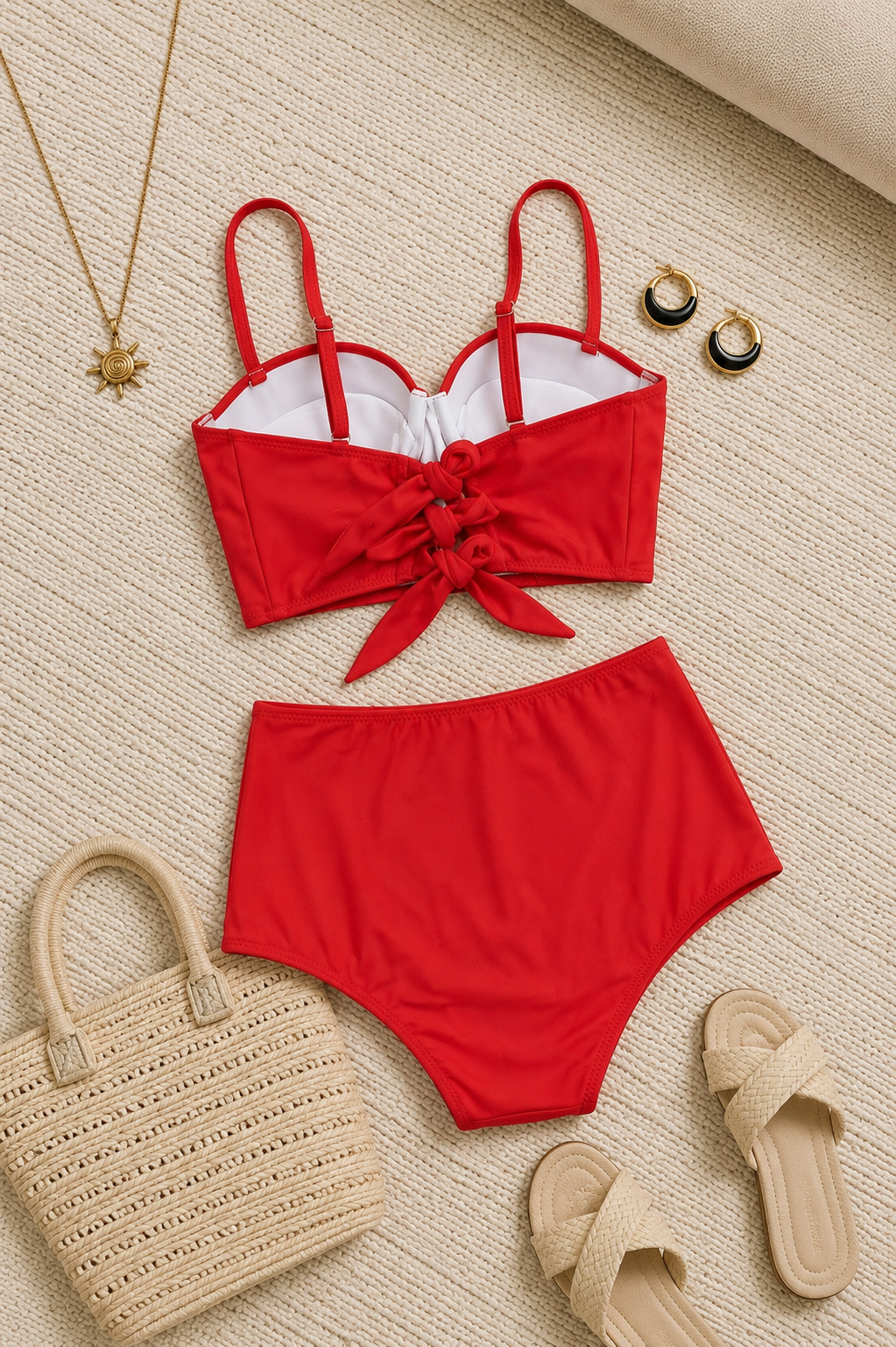 VSY PUSH UP DOLGULU YÜKSEK BEL BİKİNİ TAKIM