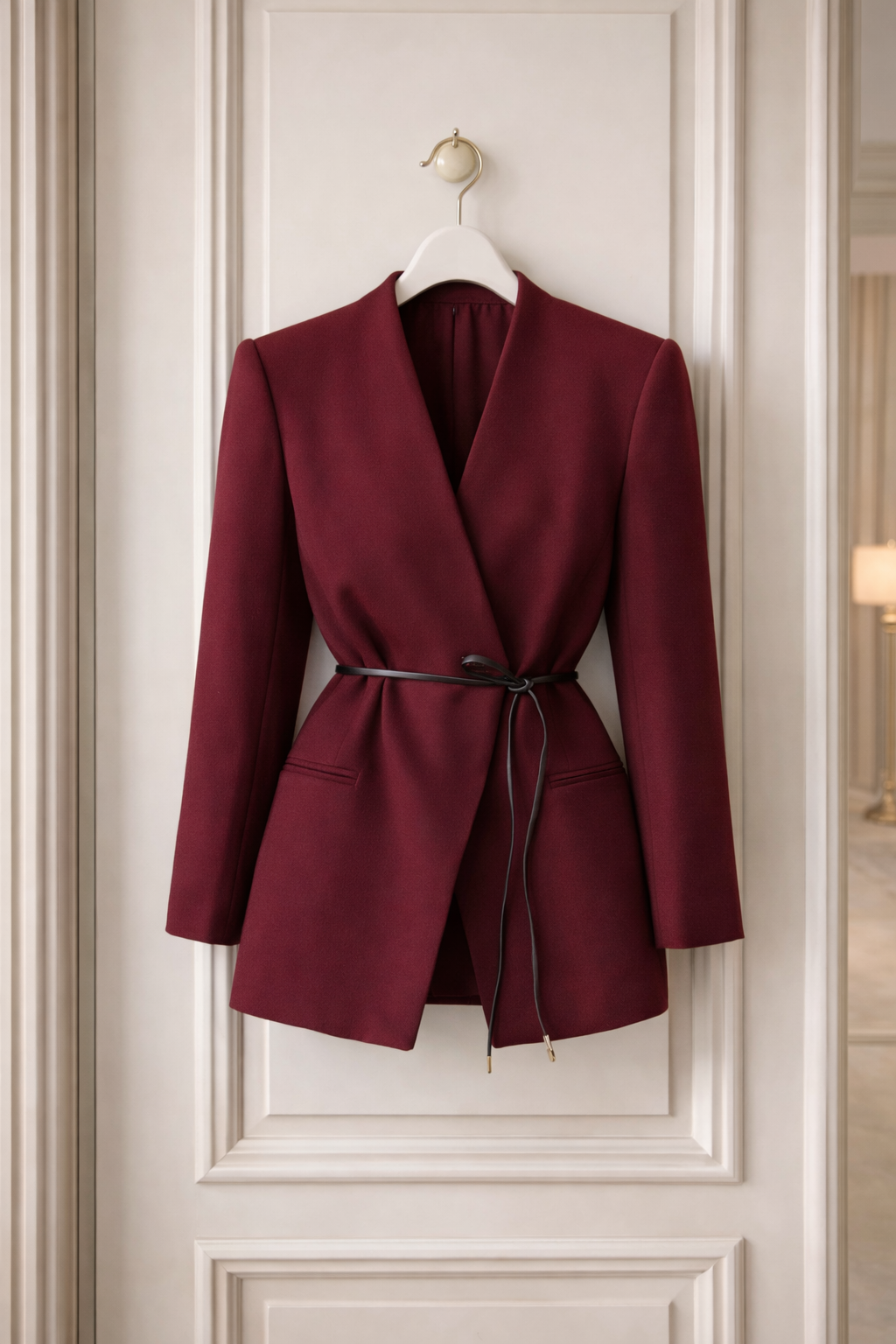 WANNA KEMERLİ BLAZER 
