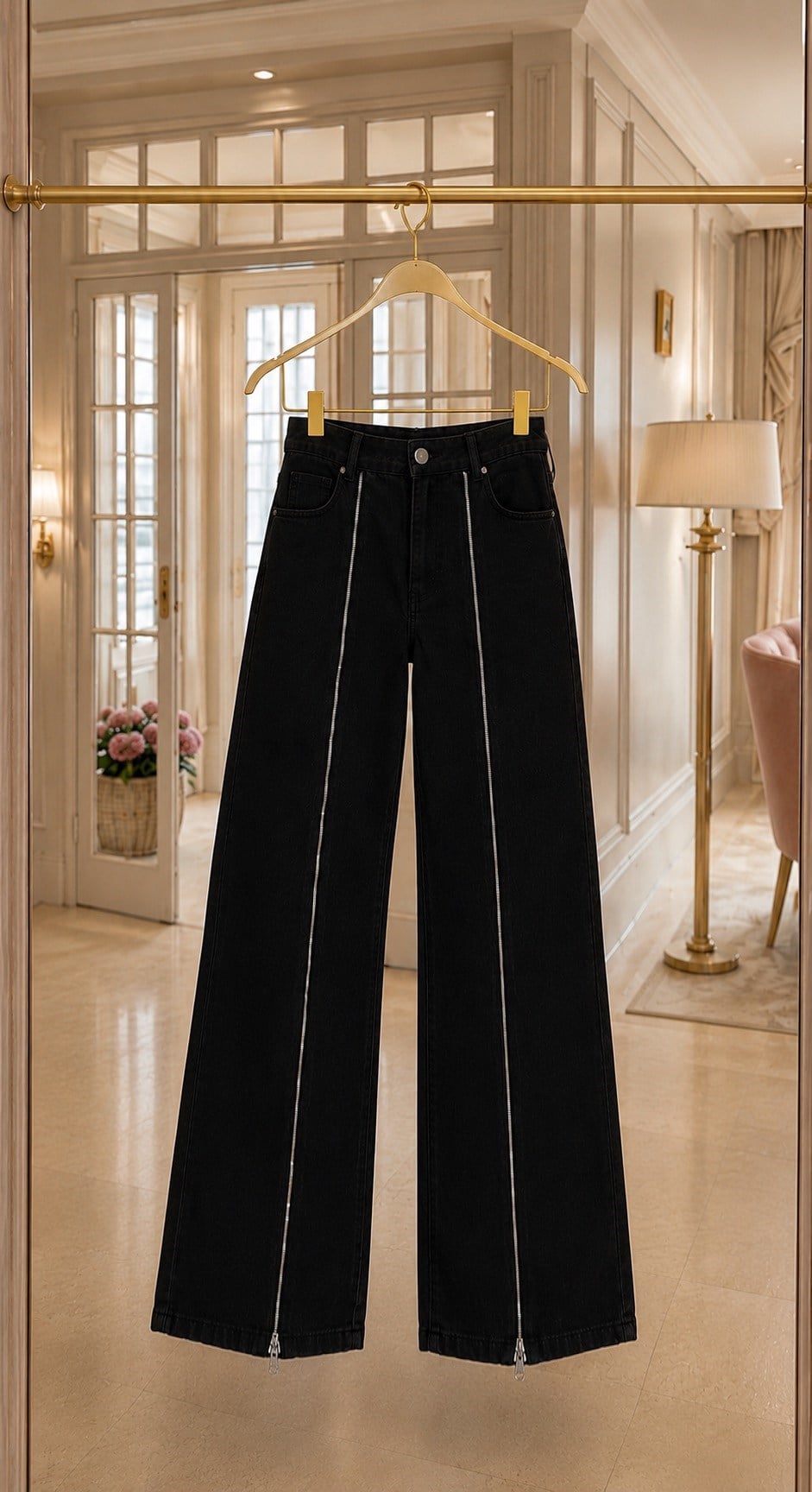 WASH FERMUARLI YÜKSEK BEL JEAN