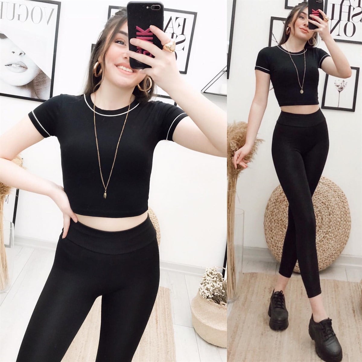 YAKA KOL ŞERİT DETAY CROP