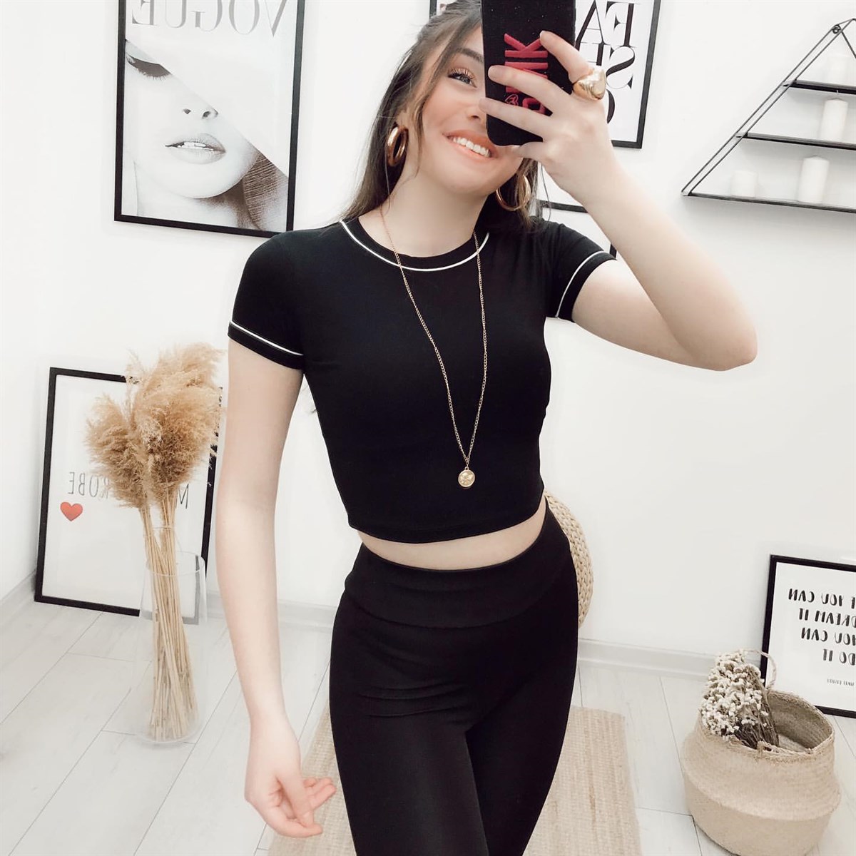 YAKA KOL ŞERİT DETAY CROP