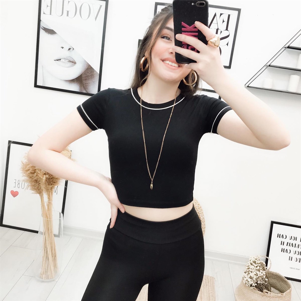 YAKA KOL ŞERİT DETAY CROP