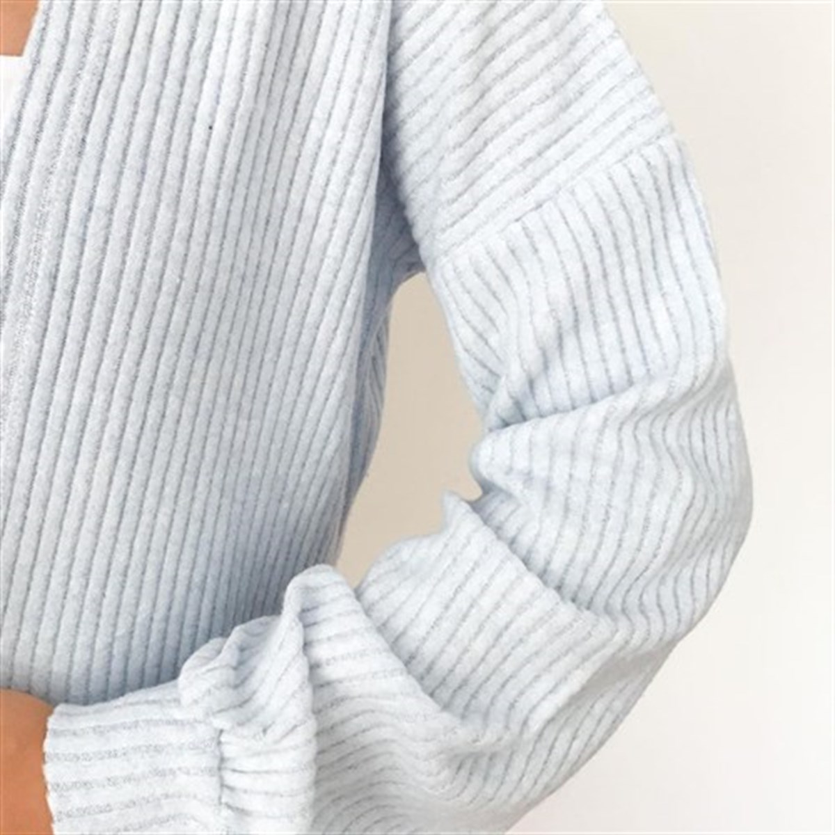 YUMOŞ OVERSİZE HIRKA BEBE MAVİ