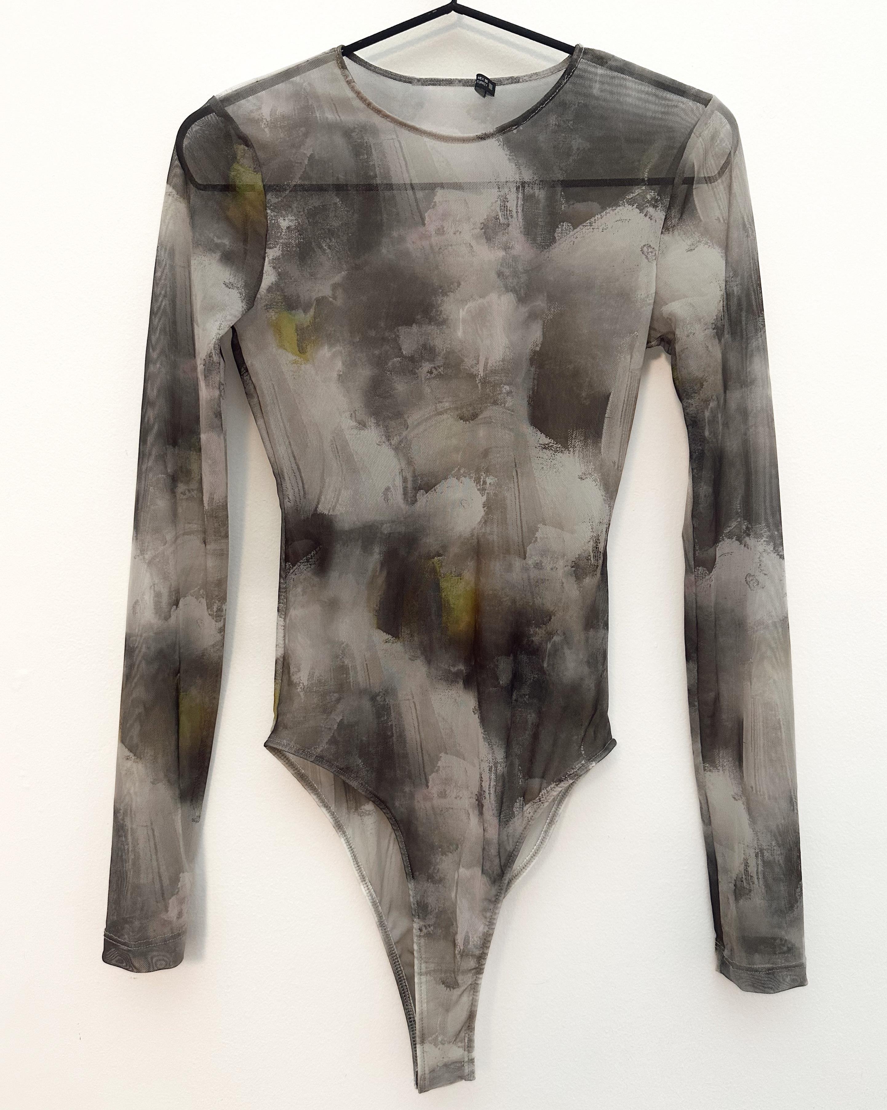 ZR FLORAL TÜL BODYSUİT 