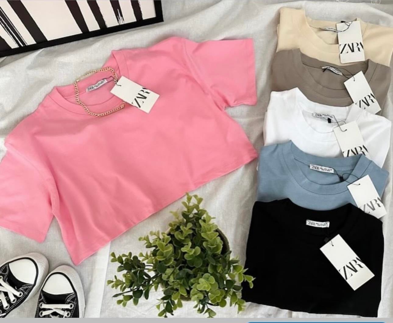 ZR OVERSIZE CROP TSHIRT