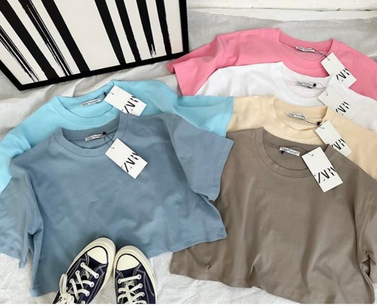 ZR OVERSIZE CROP TSHIRT