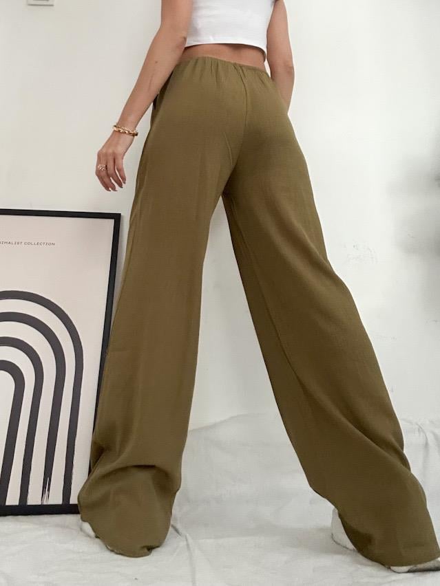 ZR WIDE LEG PANTOLON 