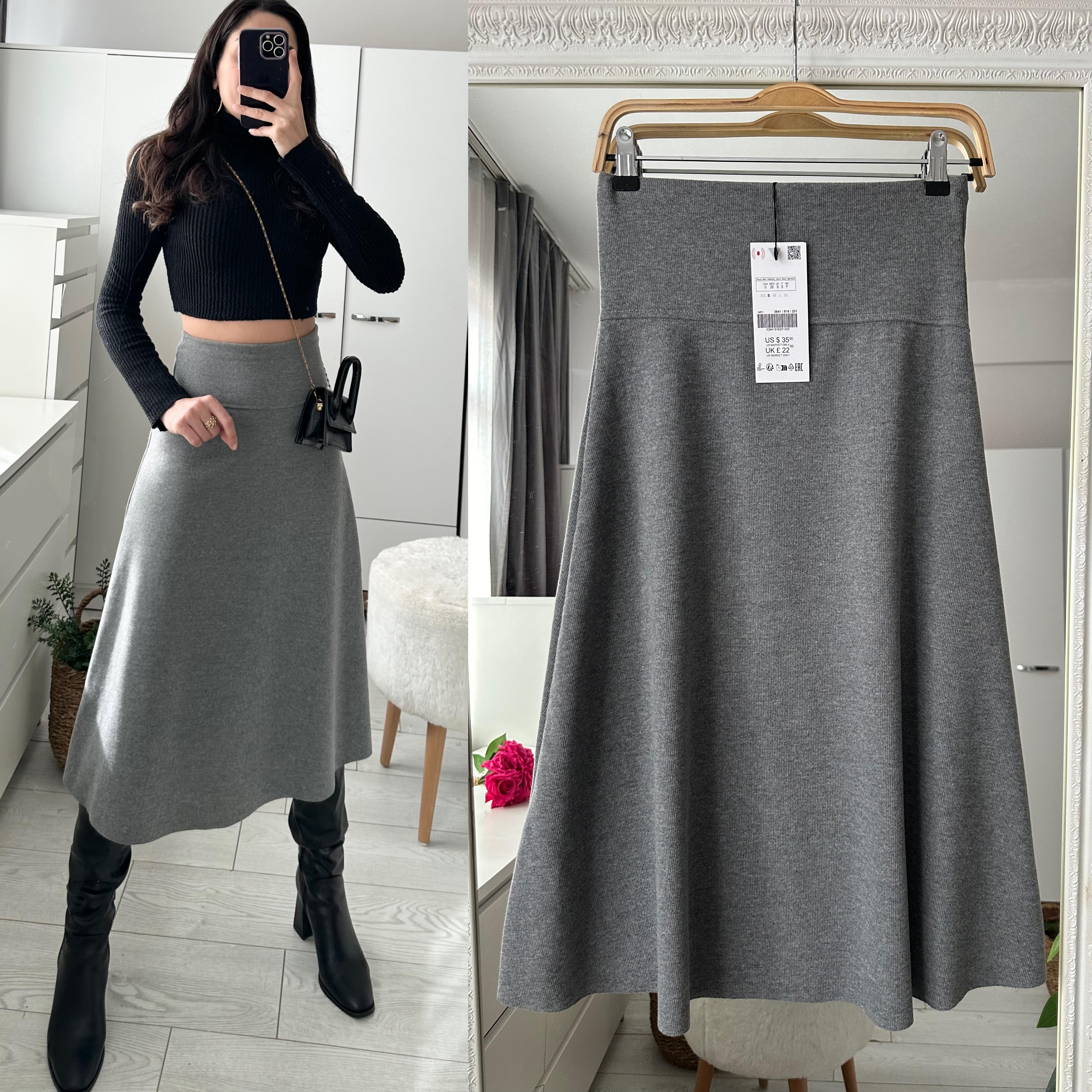 ZR YUMOŞ TRİKO MİDİ ETEK 