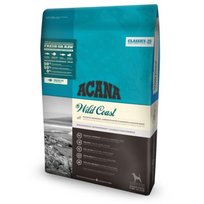 Acana Classics - Wild Coast Köpek Maması 2 Kg - Tüm Irk Ve Yaşam Evreleri İçin