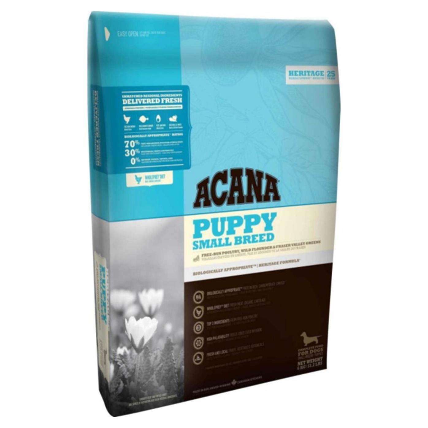 Acana Heritage - Puppy Small Breed 6 Kg - Küçük Irk Yavru Köpek Maması