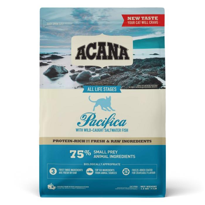 Acana Pacifica Kedi Maması 1.8 Kg - Tüm ırk ve yaşam evreleri için