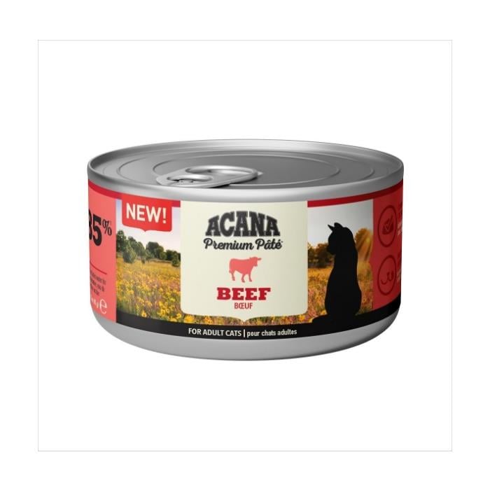 Acana Premium Pate (Ezme) Sığır Etli Kedi Konservesi 85gr