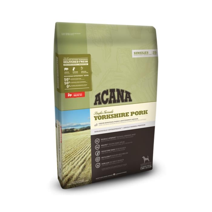Acana Singles - Yorkshire Pork Köpek Maması 11.4 Kg - Tüm Irk Ve Yaşam Evreleri İçin