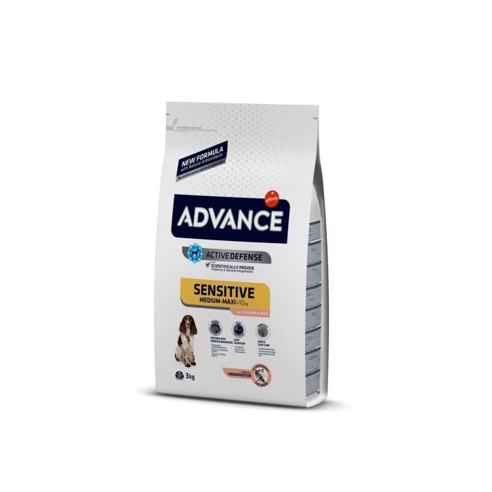 Advance Sensitive Somonlu 3 Kg Yetişkin Kuru Köpek Maması