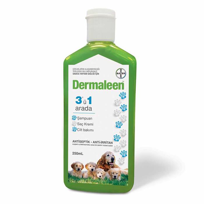 Bayer Dermaleen Antiseptik Köpek Şampuanı 250ml