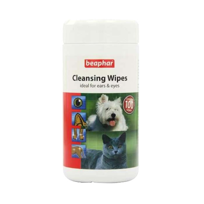 Beaphar Cleansing Wipes Evcil Hayvan Temizlik Mendili (100 Yaprak)