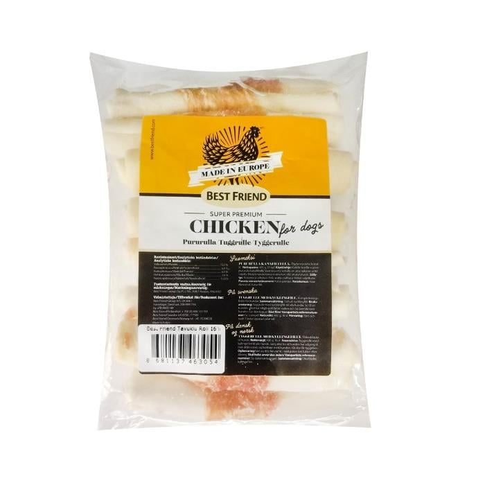 Best Friend Tavuk Sargılı Beyaz Kemik 400gr