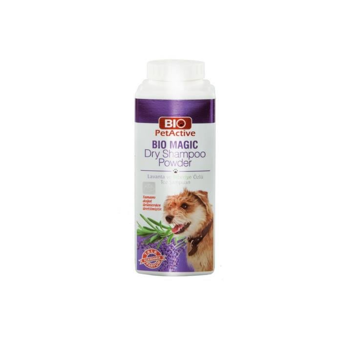 Biopet Active Lavanta-Bib.Özlü Toz Köpek Şamp. 150ml