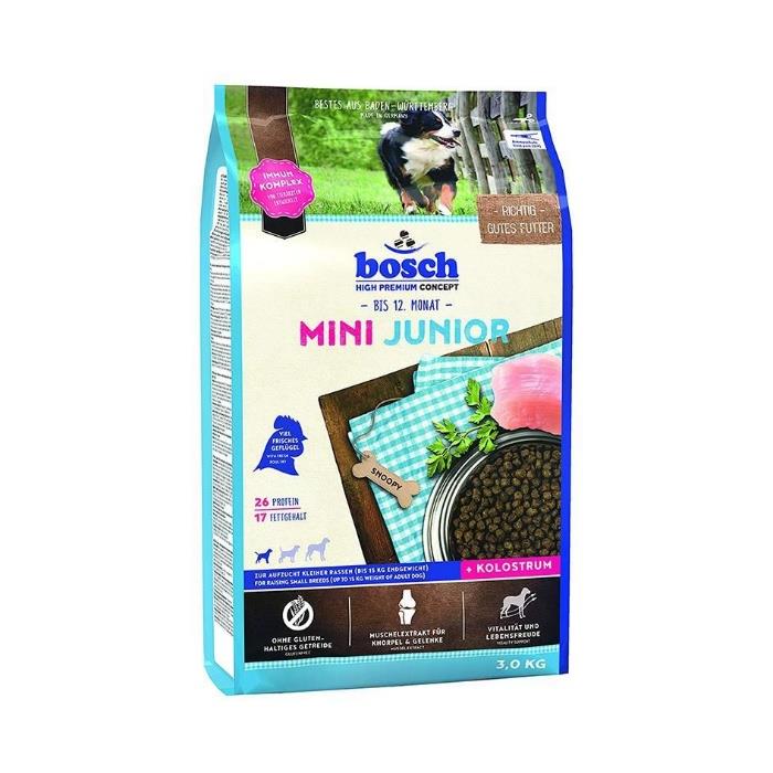Bosch Mini Junior Tavuk Etli Yavru Köpek Maması 3 Kg