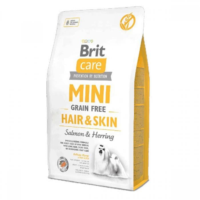Brit Care Mini Hair Skin Somon Balıklı Köpek Maması 2 Kg