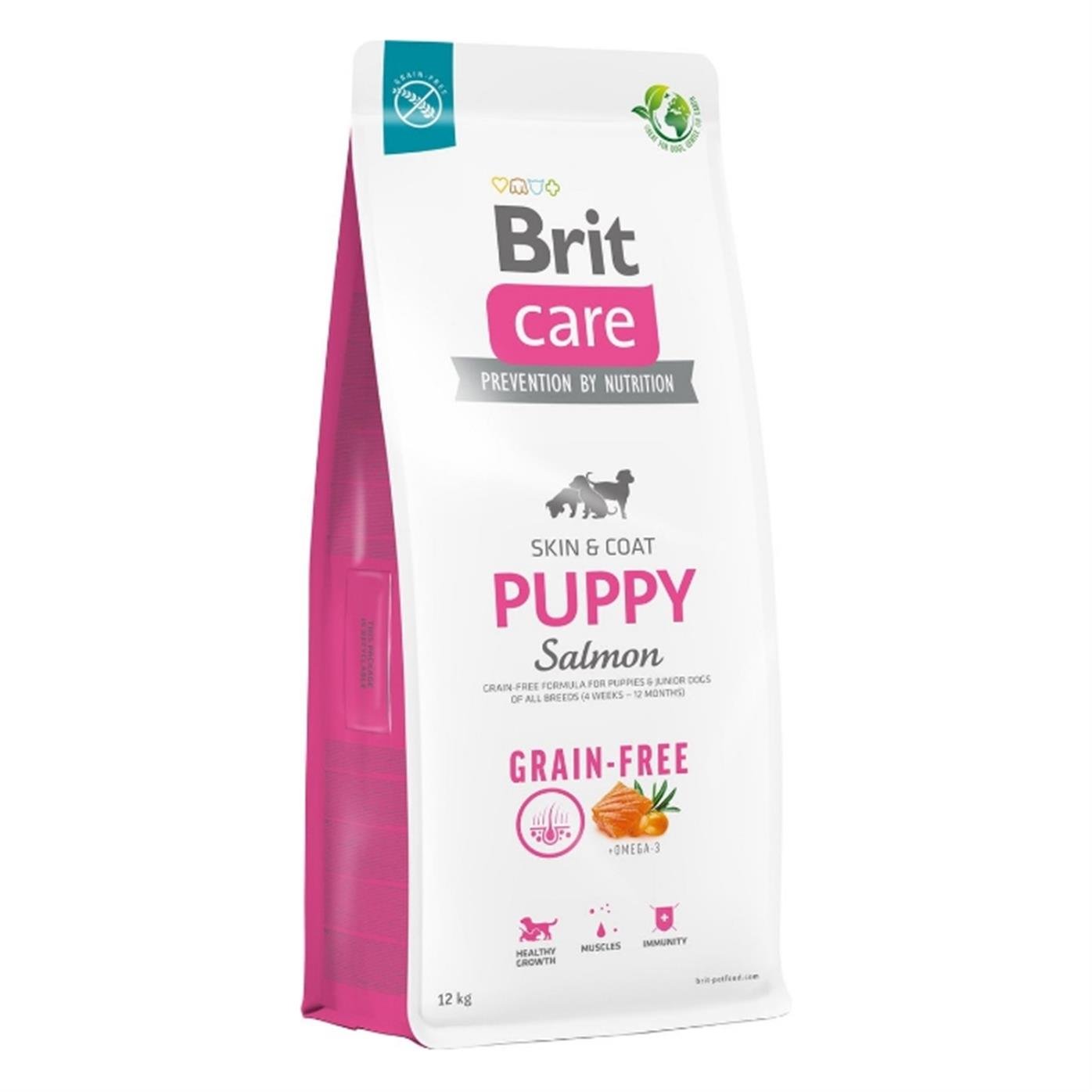 Brit Care Skin Coat Somon Patatesli Tahılsız Yavru Köpek Maması 12 Kg