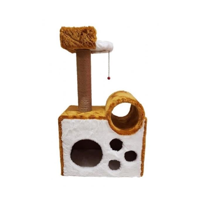 Cat Hause Kedi Tırmalama Platformlu 90cm S11 Kahve