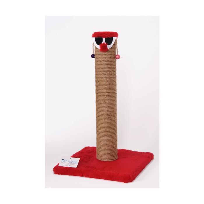 Cat Hause Kedi Tırmalama Tahtası Kırmızı