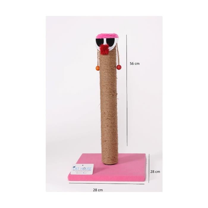 Cat Hause Kedi Tırmalama Tahtası Pembe