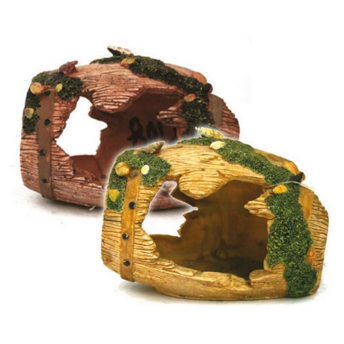 Chicos Akvaryum İçin Dekoratif Fıçı 13.5X9X9.5cm