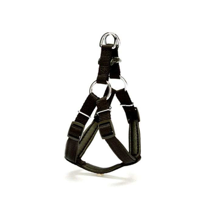 Doggie Konforlu Dokumadan El Yapımı Ronin Model Köpek Göğüs Tasması XS-1,5x35-45cm - Pink