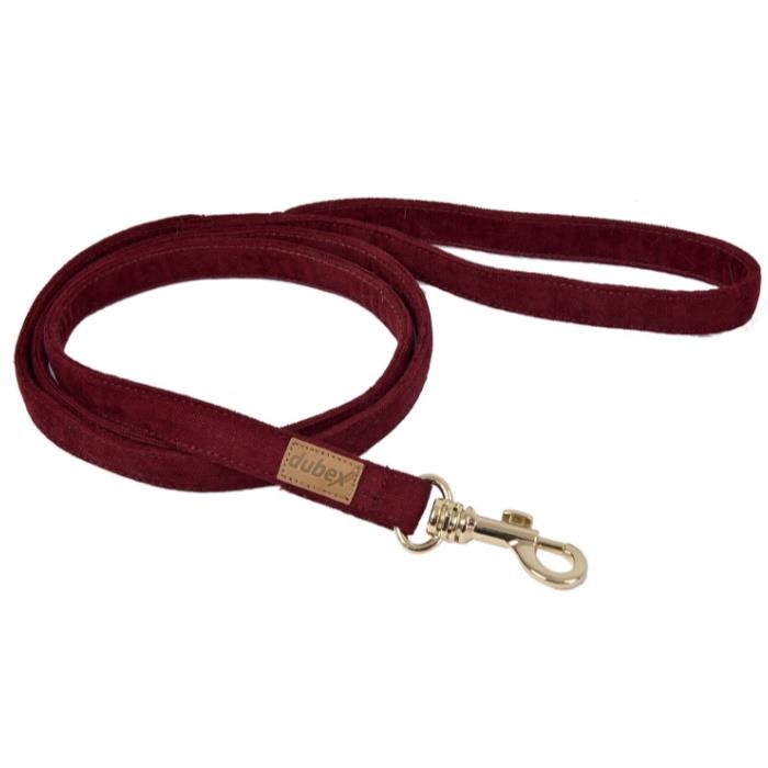 Dubex G-Dog Gezdirme Kayışı 20mm 120cm Bordo