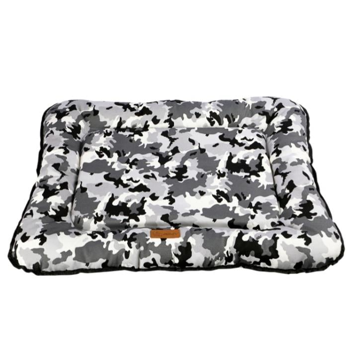 Dubex Gri Siyah Kamuflaj Yer Minderi Large