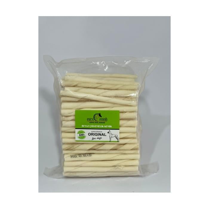 Esca Beyaz Burgu Kemik 12cm 100'lü 500gr