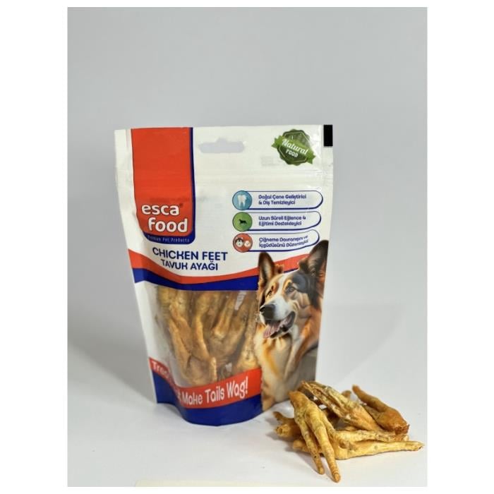 Esca Kurutulmuş Piliç Ayak 100gr