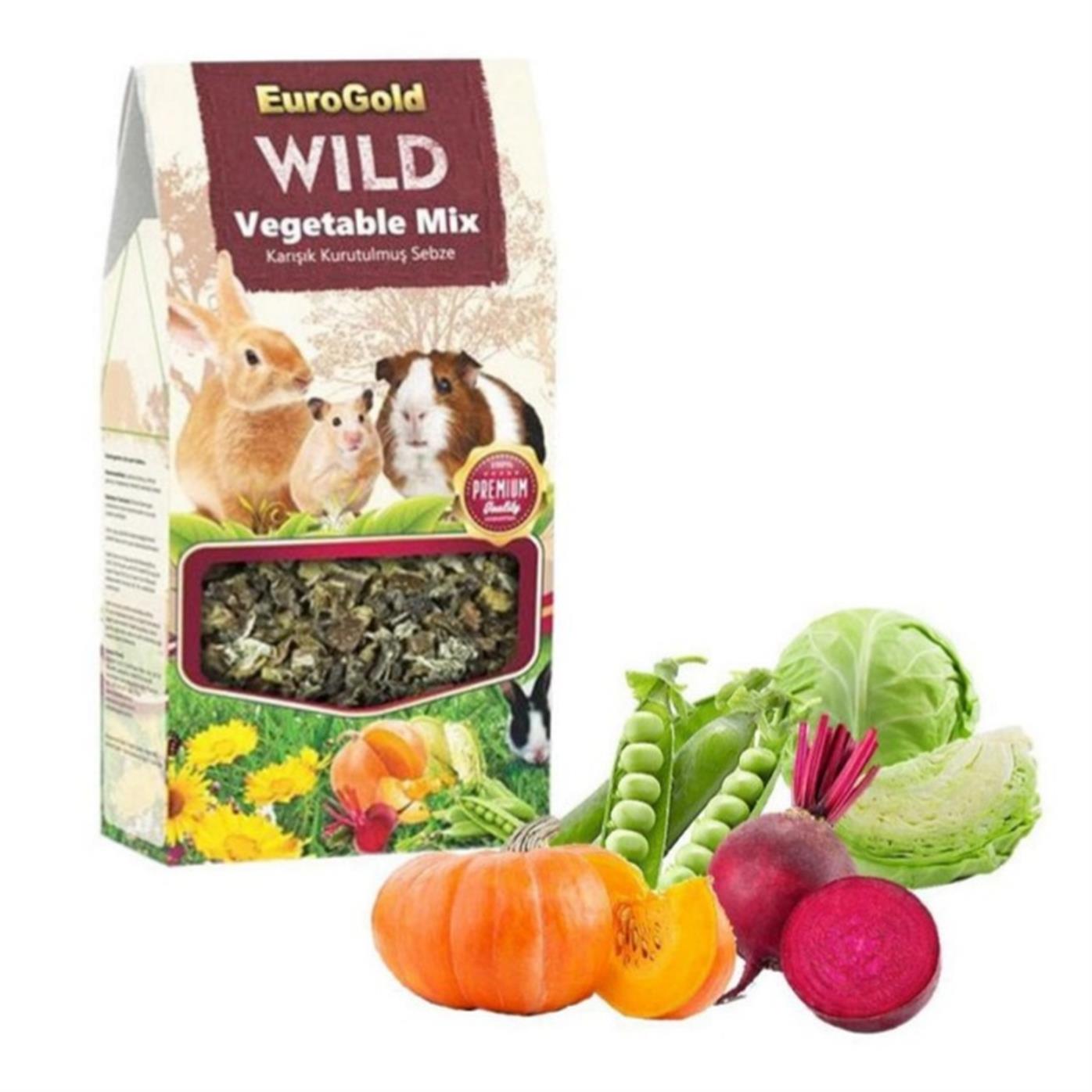 EuroGold Wild Vegetable Mix Kurutulmuş Karışık Sebze 80gr