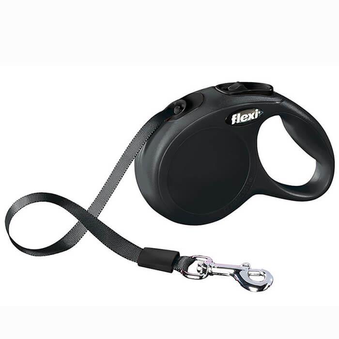 Flexi New Classic XSmall 3m Şerit Gezdirme Siyah
