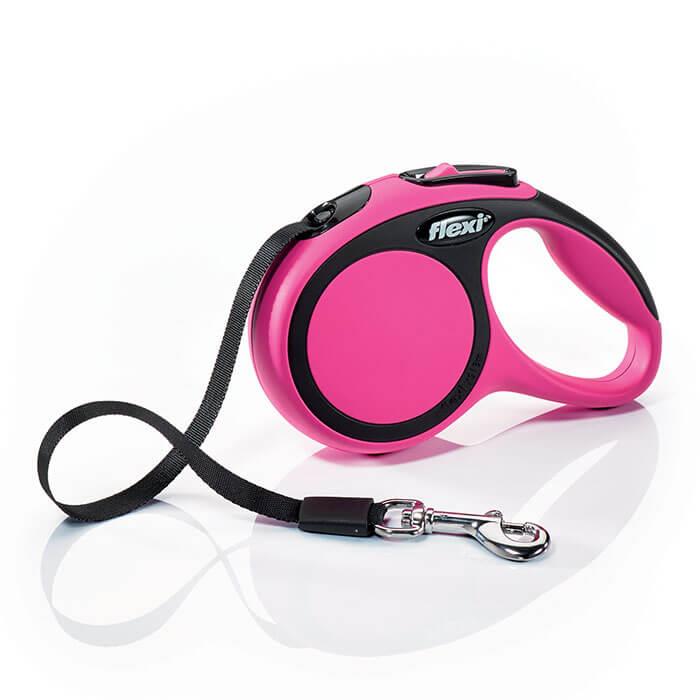 Flexi New Comfort Large 8m Şerit Gezdirme Pembe