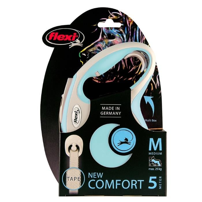 Flexi New Comfort Medium 5m Şerit Gezdirme Açıkmavi