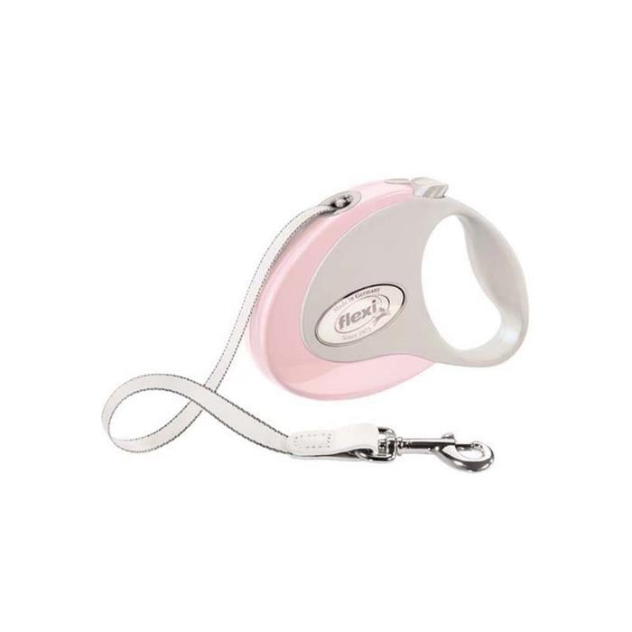 Flexi Style Small 3m Şerit Gezdirme Pembe