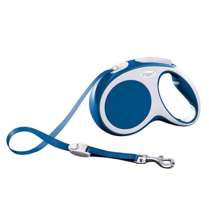 Flexi Vario Medium 5m Şerit Gezdirme Mavi