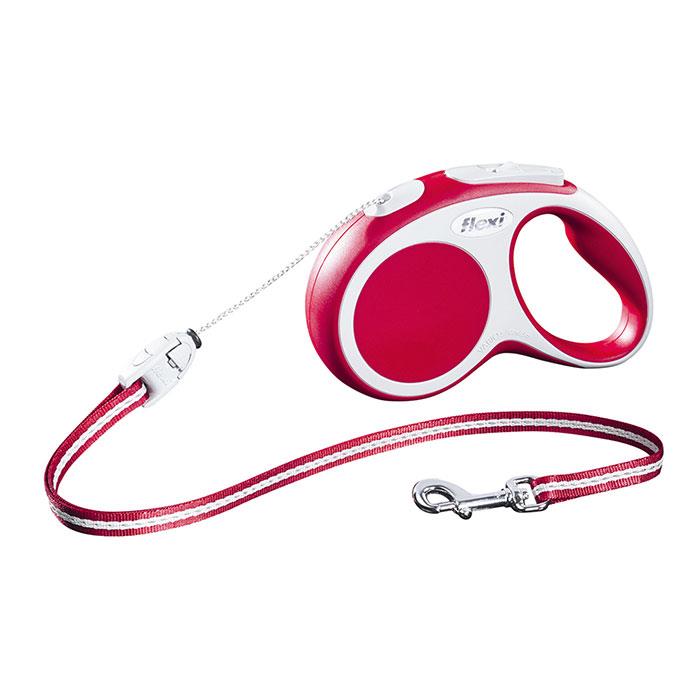 Flexi Vario Small 5m İp GezdirmeKırmızı