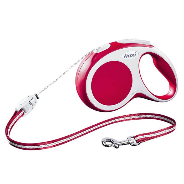 Flexi Vario Small 8m İp Gezdirme Kırmızı