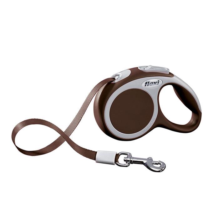 Flexi Vario Xsmall 3m Şerit Gezdirme Kahve