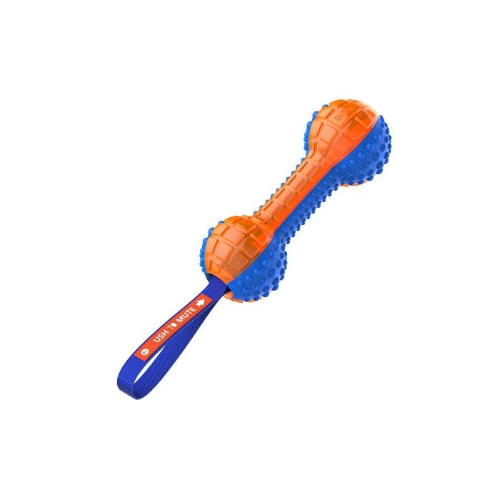 Gigwi Push To Mute Dambıl Ses Kont.18cm Köpek Oyuncak 6181