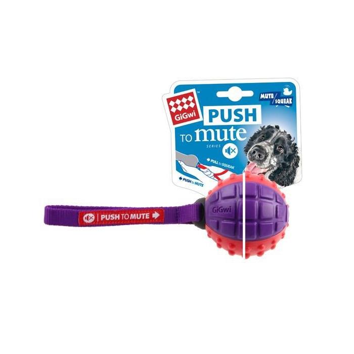 Gigwi Push To Mute Gülle Ses Kont. Köpek Oyuncağı 6179