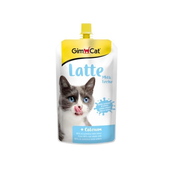 GimCat Cat Milk Latte Kalsiyumlu Kedi Sütü 200ml