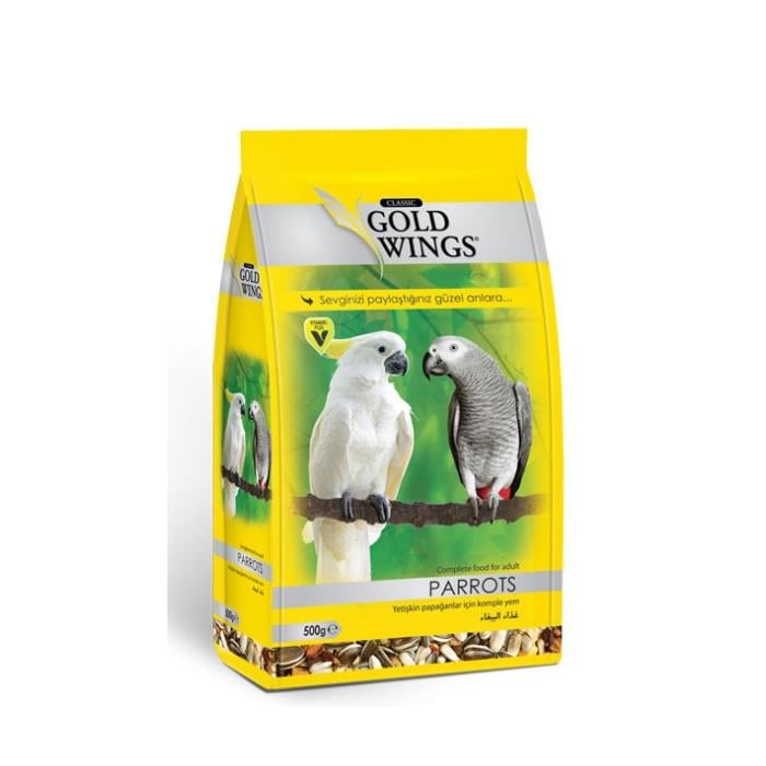 Gold Wings Classic Papağan Yemi 500 gr