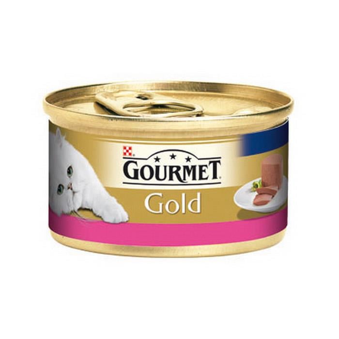 Gourmet Gold Kıyılmış Sığır Etli 85gr Yaş Kedi Konservesi