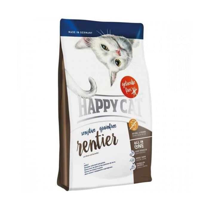 Happy Cat Grainfree (Tahılsız Ren Geyiği) 4 Kg