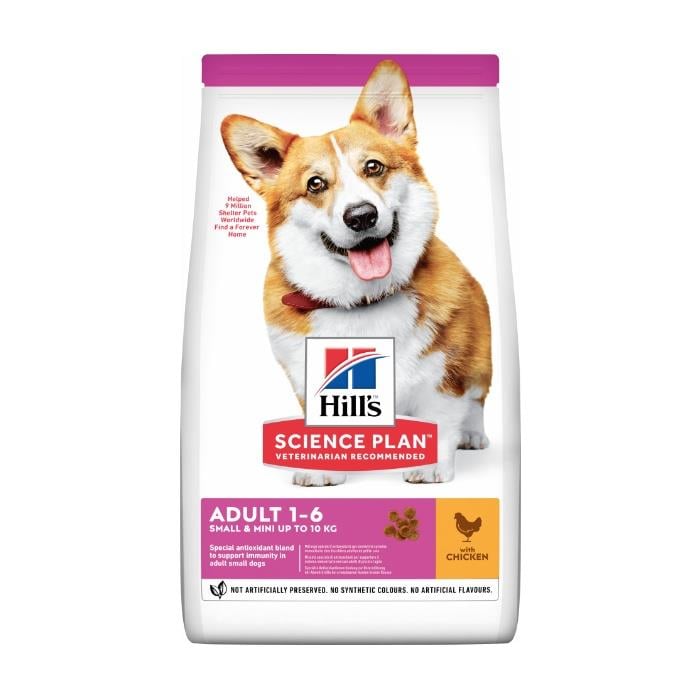 Hill's Tavuklu Small&Mini 6 Kg Yetişkin Kuru Köpek Maması